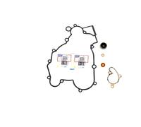 ATHENA Water Pump Gasket Kit - P400270475003