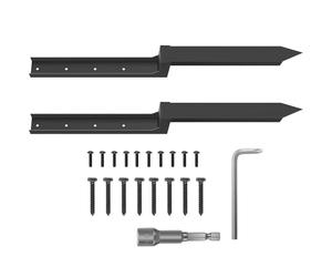 Kit de réparation Postale - Kit de réparation Rapide - Heavy Metal - Pointes épaisses de Rechange pour protéger la réparation des pelouses