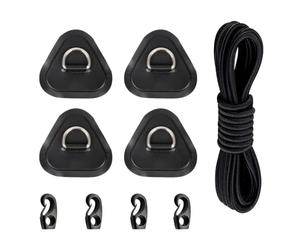 Kit De Réparation Pour Bateau Gonflable Triangles Inoxydables Étanches 4