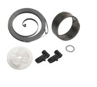 Kit de réparation pour BG56C BG86C SH86C SH56C Démarrage à tirette avec ressorts, pignons, rondelle et pièces de base pour réparation et entretien du souffleur à feuilles