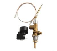 Kit de réparation pour chauffage extérieur de terrasse - Sonde thermocouple avec système de protection contre les flammes pour chauffage au gaz propane - Style dôme
