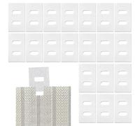 Kit de réparation pour clips aveugles verticaux - Gilets de rechange - Accessoires de quincaillerie d'ombrage en verre pour camping-car, lucarne