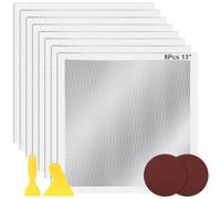Kit de réparation pour cloison sèche - 33 cm - Grand trou - 8 pièces