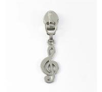 Kit de réparation pour fermetures éclair, Tirettes de fermeture éclair for fermetures en nylon, lot 5, taille multicolore(Zt971 C Silver)