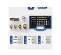 Brilliant Tools Kit de réparation BT711250 pour filetages de bouchons de vidange d'huile – 64 pièces