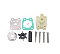 Kit de réparation pour hélice de pompe à eau marine 6E0 - W0078 - A2-00 pour moteur hors-bord 2 temps 4HP 5HP, compatible avec PARSUN Hidea Lingxuan YAMABISI, en acier inoxydable