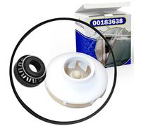 Kit de Réparation pour la Pompe de Circulation pour Lave Vaisselle avec Code Original 00183638 183638 pour Bosch pour Balay pour Siemens pour Neff - Garantie de 10 Ans - MONTERAL