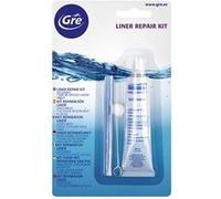 Gre Kit de réparation de revêtement de piscine 40080 avec colle et applicateur