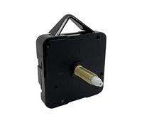 Kit de réparation pour mécanisme d'horloge à quartz - Fonctionne avec piles ROHS - Compatible avec Baitu 6168 (Extra long - Filetage doré 20 mm - Longueur totale 26 mm, avec crochet)