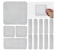 Kit de réparation pour moustiquaire, 108 feuilles, adhésif puissant, ruban adhésif pour moustiquaire, moustiquaire pour trou de porte, prévention des moustiques