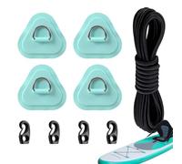 Kit de Réparation pour Paddle Board Triangles Inoxydables Étanches 4 Pièces