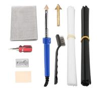 Kit de réparation pour pare-chocs - Panne à souder remplaçable résistante à la chaleur - Kit de soudage robuste - Pour les amateurs d'automobile, les hommes, les femmes, le garage, l'atelier