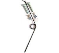 Kit de réparation pour pince à découper et poinçonner l'ardoise Mat et Mat 2 - EDMA - 031555 Noir (ressort long plié visible), métal zingué/grenaillé pour les pièces