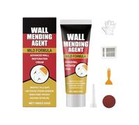 Kit de Réparation pour Placo - Pâte de Rebouchage Polyvalente | Fixateur Fissures pour Salle de Bain Porte Placard Plinthe Plafond Meuble Trou de Clou