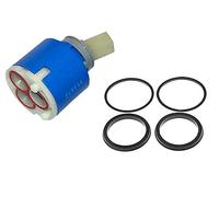 Kit de réparation pour robinetterie Franke avec jeu de joints, joints toriques 133.0004.834 et cartouche de rechange 133.0008.210 noir