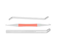 Kit de Réparation pour Saxophone 3 Pièces, Outils de Maintenance pour Instruments à Vent, Crochet à Ressort, Tournevis d’Accordage, Pinces E pour Réparation des Trous Sonores,