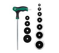 Kit de réparation pour saxophone alto avec incrustations de trous sonores pour réparation de bois