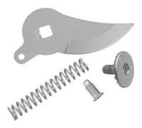 Fiskars Lame, vis et ressort de rechange pour sécateur à lames franches P100, Gris, 1026279