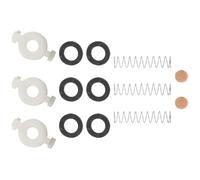 Kit de Réparation pour Trompette et Cornet, Pièces de Bouton | Feutre, Liège, Acier Inoxydable et Plastique, Remplacement Simple, pour Étudiants en Orchestre et Techniciens