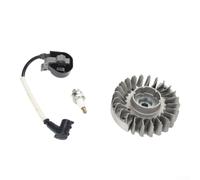 Kit de réparation pour tronçonneuse avec étincelle pour moteur MS360 pour | Comprend une étincelle, une bobine, un volant d'inertie, restaure la puissance perdue, améliore l'efficacité de démarrage