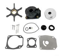 Kit de réparation pour turbine de pompe à eau Johnson 40 pour CV - Convient aux moteurs hors-bord 40 60 1999 2005 OEM 5000308 - Ensemble complet de rechange pour un refroidissement efficace