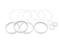 Kit de Réparation pour Vanne à Bille à Brides DN80 à 3 Voies en Acier Inoxydable