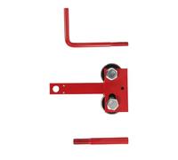 Kit de réparation professionnel de tige de guidage pour tronçonneuse - 3 pièces - Durabilité - En acier - Rails de serrage - Outil de correction - Guide de redresseur
