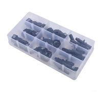 Kit de réparation rapide de connecteur de carburant 8 mm ID pour tuyau d'huile diesel avec 24 connecteurs assortis 7,89 mm 9 mm 9,89 mm SAE10 5/16 3/8"