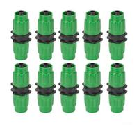 Kit de réparation rapide et simple pour tuyau d'arrosage compatible avec toutes les tailles extensibles jusqu'à 30,5 m (10 pièces)