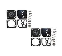 Kit de réparation/reconstruction de carburateur remplace ZAMA RB-83 pour Stihl HS45 Hedgetrimmer ZAMA C1Q-S49 C1Q-S51D (lot de 2)
