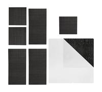 Kit de réparation trampoline - Haute adhérence, ensemble tapis auto-adhésif, polymère résistance industrielle, surfaces liées lisses | Accessoire sport pour toiles à sauter rectangulaires rondes et ca