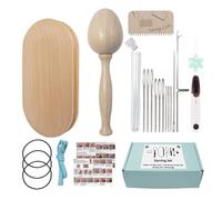 Kit de Réparation Tricot | Kits De Projets De,Accessoire à Repérer les Chaussettes,Pour La Réparation Des Vêtements, Denim, Jeans, Laine, Feutre, Tissu, Rembourrage Et