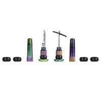Kit de reparation tubeless muc off stealth tubeless puncture plugs iridescent