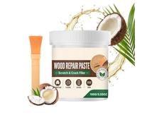 Kit de réparation universel pour fissures de bois à séchage rapide avec | Pâte de réparation pour sols en bois pour trous, fissures, planchers en bois, portes, tables, armoires, maison