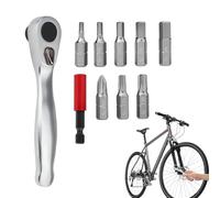 Kit De Réparation Vélo,Outil Multifonctionnel Portable,Équipement d'Outils pour Vélos - Pour Hommes Vélo De Route Et VTT Cyclisme Voyage Maintenance D'Urgence Extérieur Quotidien