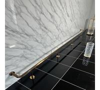 Kit de repose-pieds for bar - Capacité de charge 150 kg, support mural for comptoir de bar, longueurs disponibles : 80, 120, 280 et 340 cm(L 3.8m/12.5ft)