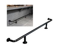 Kit de Repose-Pieds pour Bar, Support de Repose-Pieds en Acier Inoxydable pour îlot de Cuisine, Repose-Pieds avec connecteur Interne et Embout pour Cuisine, hôtel