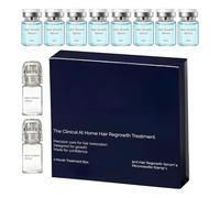 Kit de Repousse des Cheveux 8 Pièces Stimulateur de Cuir Chevelu Apaisant