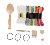 Kit De Reprisage, Oeuf à Repriser en bois, Chaussettes avec Aiguilles à Gros Chas Fils à Coudre Aiguille Minder DIY Artisanat Kit D'oeufs à Repriser en Bois, pour projets de couture à domicile