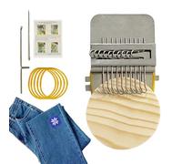 Kit de Reprise,Accessoires de Tissage Portables - Outil de Tissage Portable pour les Tissus - Pour les Débutants, les Grands-parents et les Papas pour la des Écharpes, des Pulls et Chaussettes