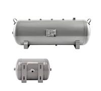 Kit de réservoir de compresseur d'air commercial, réservoir de pression de gaz horizontal de grande capacité pour applications pétrolières, minières, automobiles et marines