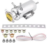 Kit de réservoir de liquide de refroidissement, piège universel à huile chromée résistant à la chaleur pour SUV