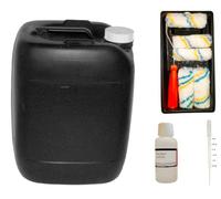 Kit de Résine Polyester 25kg avec 500g de Catalyseur - La Boutique du Composite - Idéal pour Projets de Réparation et Créations DIY (Résine)