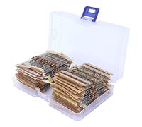 Kit De RéSistance 1220Pcs 122 Valeurs, 1 Film De Carbone 4W Pour Un Usage Industriel De Bricolage éLectronique, PréCision