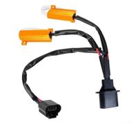 Kit de résistance de charge H13 9008 - Décodeur de phare LED - Anti-scintillement - Canbus - Correction d'erreur pour feux de brouillard de camion