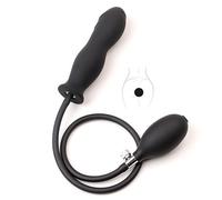 Kit De RéSistance En Silicone éLastique Gonflable, éLasticité RéGlable, Avec Dispositif De Pompe De Gonflement Noir - D25