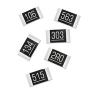 Kit de résistances 0603, 1200 pièces/lot, 60 valeurs, 1, 33, 330, 470, 4,7k, 1k, 10k, 75k ohms, assortiment