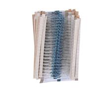Kit de résistances à film métallique 600 pièces 1/4 W 1% 30 valeurs résistances assorties 20 pièces chacune et stabilité pour les projets électroniques de bricolage et les