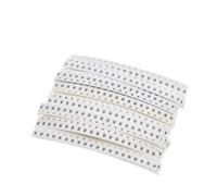 Kit de résistances assorties, 33 valeurs, 20 pièces = 660 pièces, 0603 0805 1206, 1R à 1M Ohm, 1% SMD, Kit d'échantillons à monter soi-même, 3.3R 5.1R 10R 47R 62R 82R 1K 10K(1206 660PCS)