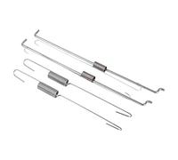 Kit de Ressort de Rappel d'accélérateur, Lien de régulateur, 2 Ensembles de bielle de régulateur de Commande de Vitesse de Ressort de Rappel d'accélérateur pour GX140 GX160 GX200